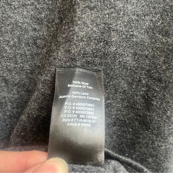 NWT Babaton Aritzia Notley Wool sleeveless ruched waisted dress Sz XXS - Picture 8 of 11